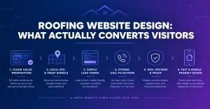roofing website design