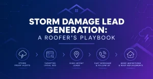 storm damage lead generation